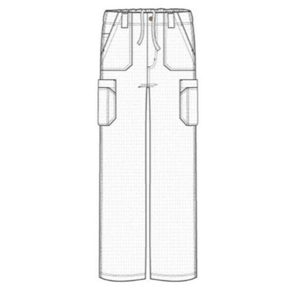 Carhartt® C54108 Men's Ripstop Multi-Cargo Scrub Pant - Chocolate - Picture 2 of 3